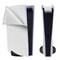 Insten Silicone Skin Cover For PS5 Digital Edition Console, Anti-Scratch Anti-Dust Protective Case, White